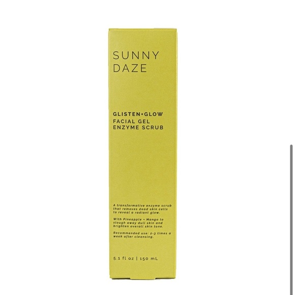Sun+Moon  SUNNY DAZE GLISTEN + GLOW | FACIAL GEL ENZYME SCRUB - Picture 1 of 8